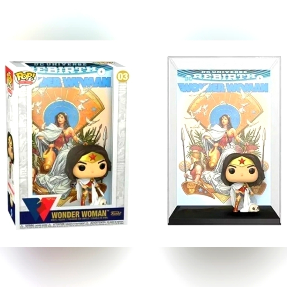 Wonder Woman #03 Funko Pop! Comic Covers (DC) Rebirth WW80 JLA New